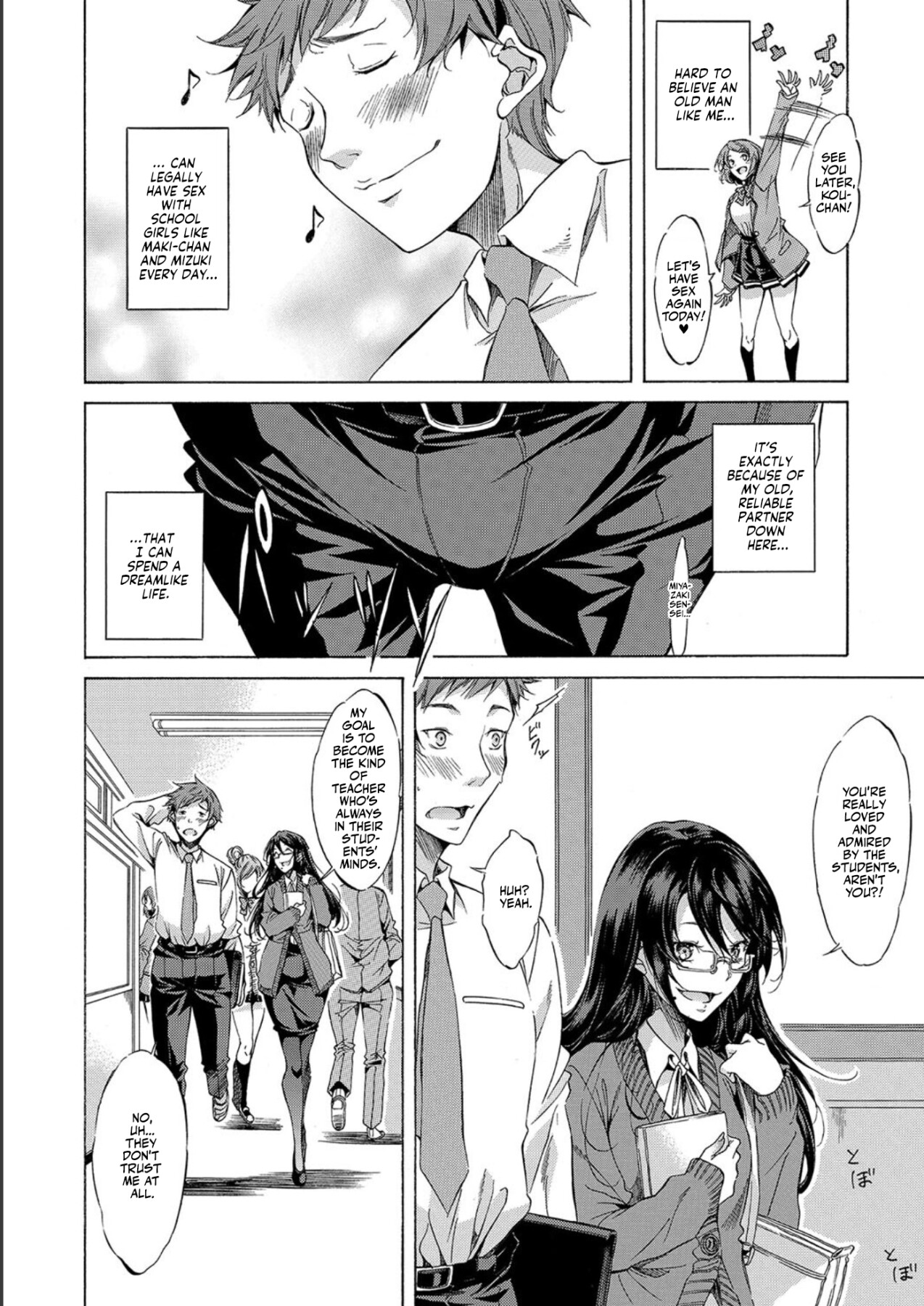 Hentai Manga Comic-I Somehow Got a Whole Bunch of High Schoolers Pregnant Legally?-Read-102